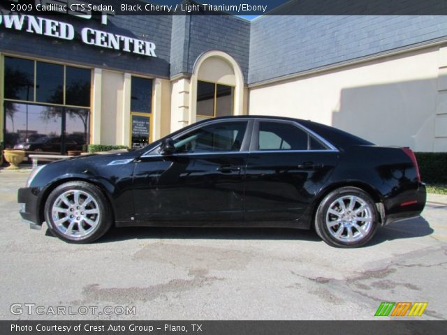 2009 Cadillac CTS Sedan in Black Cherry