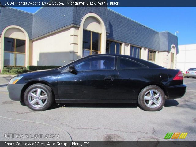 2004 Honda Accord EX-L Coupe in Nighthawk Black Pearl