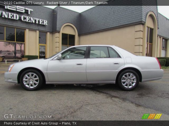 2010 Cadillac DTS Luxury in Radiant Silver
