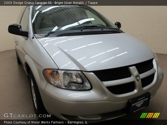 2003 Dodge Grand Caravan SE in Bright Silver Metallic