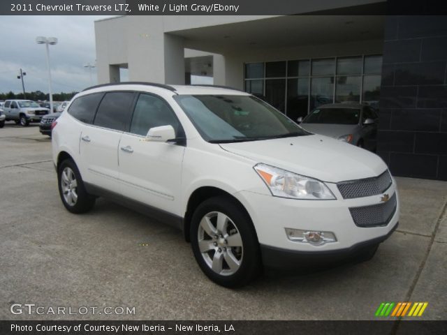 2011 Chevrolet Traverse LTZ in White
