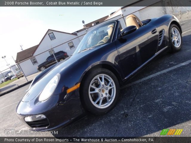 2008 Porsche Boxster  in Cobalt Blue Metallic