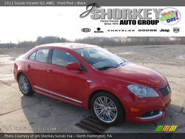 2011 Suzuki Kizashi SLS AWD in Vivid Red