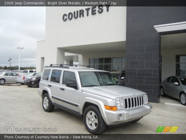 2006 Jeep Commander  in Bright Silver Metallic