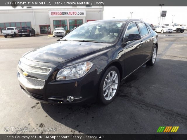 2012 Chevrolet Malibu LTZ in Black Granite Metallic