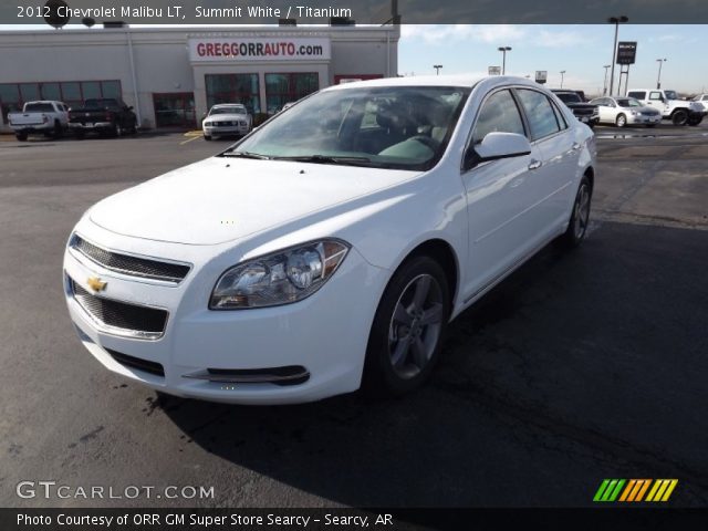 2012 Chevrolet Malibu LT in Summit White