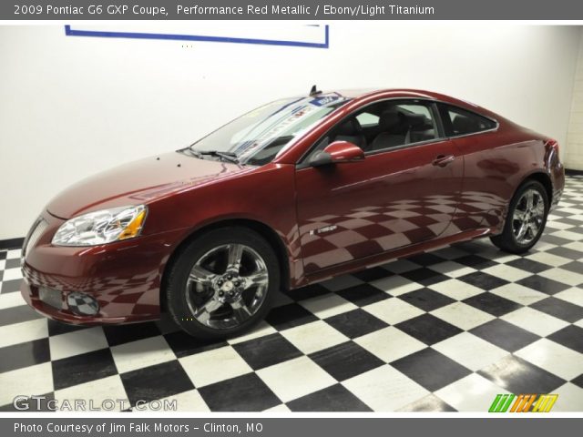 2009 Pontiac G6 GXP Coupe in Performance Red Metallic