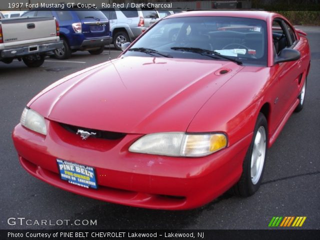 1997 Ford Mustang GT Coupe in Rio Red