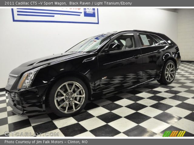 2011 Cadillac CTS -V Sport Wagon in Black Raven
