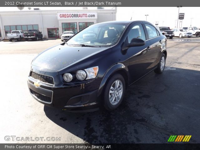 2012 Chevrolet Sonic LT Sedan in Black