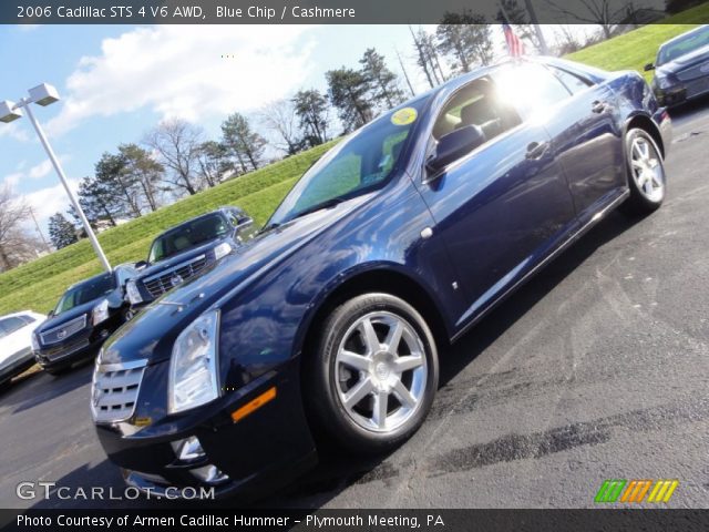 2006 Cadillac STS 4 V6 AWD in Blue Chip