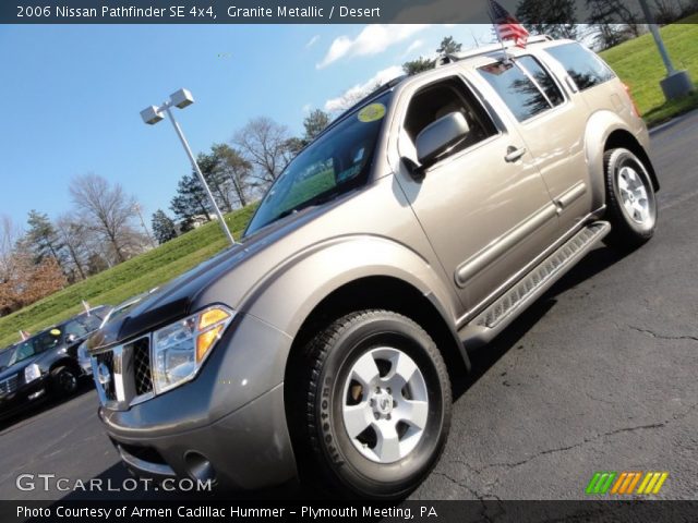 2006 Nissan Pathfinder SE 4x4 in Granite Metallic