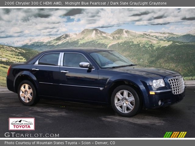 Midnight blue chrysler 300