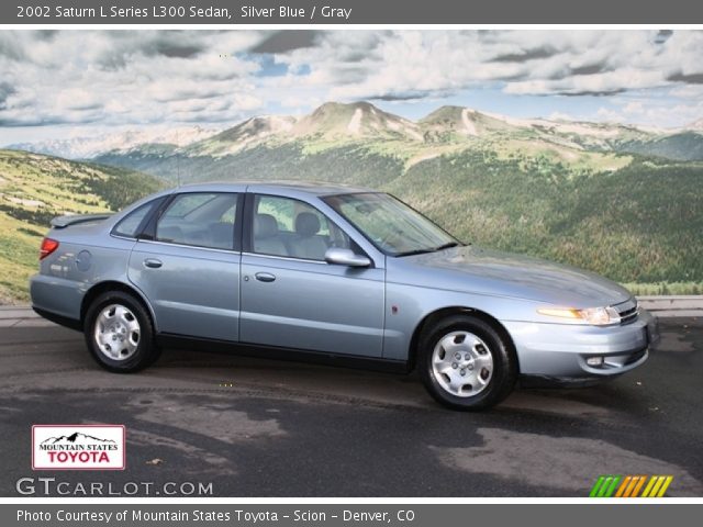 2002 Saturn L Series L300 Sedan in Silver Blue