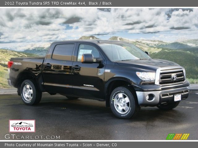 2012 Toyota Tundra SR5 TRD CrewMax 4x4 in Black
