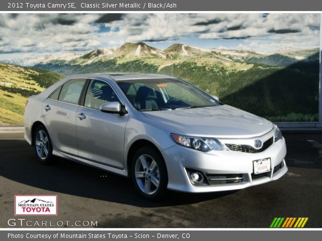 2012 Toyota Camry SE in Classic Silver Metallic