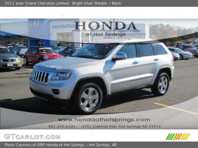 2011 Jeep Grand Cherokee Limited in Bright Silver Metallic