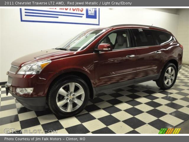 2011 Chevrolet Traverse LTZ AWD in Red Jewel Metallic