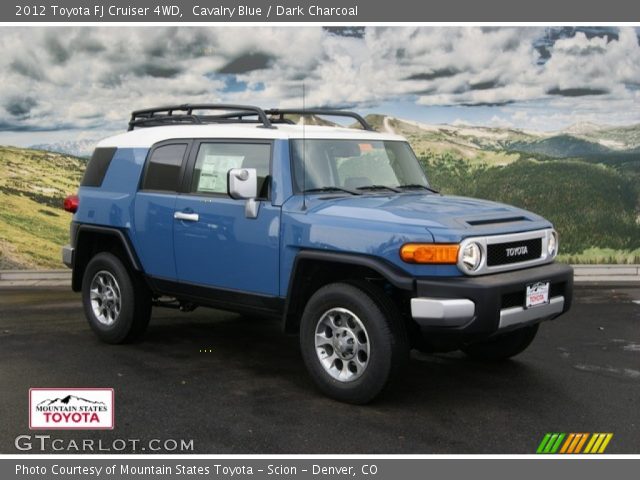 2012 Toyota FJ Cruiser 4WD in Cavalry Blue