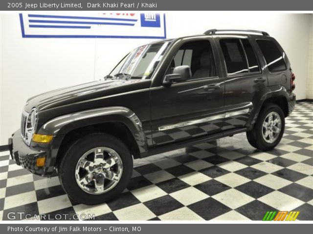 2005 Jeep Liberty Limited in Dark Khaki Pearl