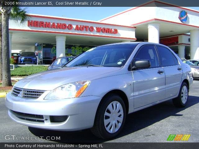 2006 Mitsubishi Lancer ES in Cool Silver Metallic