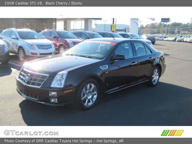 2008 Cadillac STS V8 in Black Cherry