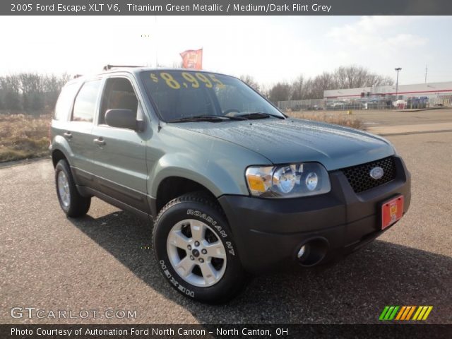 2005 Ford Escape XLT V6 in Titanium Green Metallic