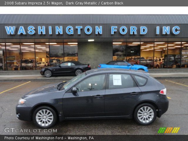 2008 Subaru Impreza 2.5i Wagon in Dark Gray Metallic