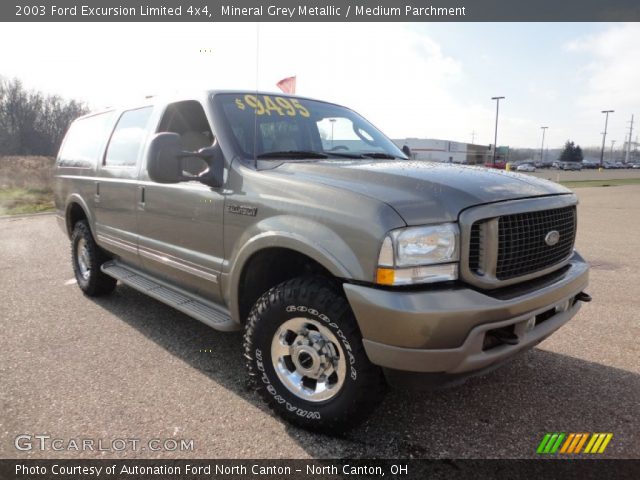 2003 Ford Excursion Limited 4x4 in Mineral Grey Metallic