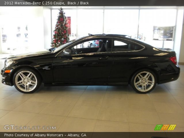 2012 Mercedes-Benz C 250 Coupe in Black