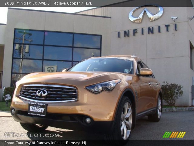 2009 Infiniti FX 50 AWD S in Mojave Copper