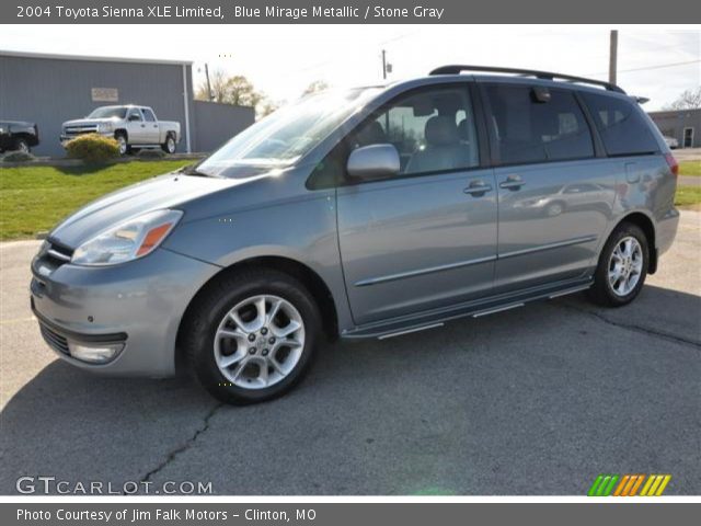 2004 Toyota Sienna XLE Limited in Blue Mirage Metallic