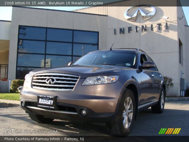 2008 Infiniti FX 35 AWD in Beryllium 16 Metallic