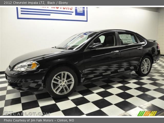 2012 Chevrolet Impala LTZ in Black