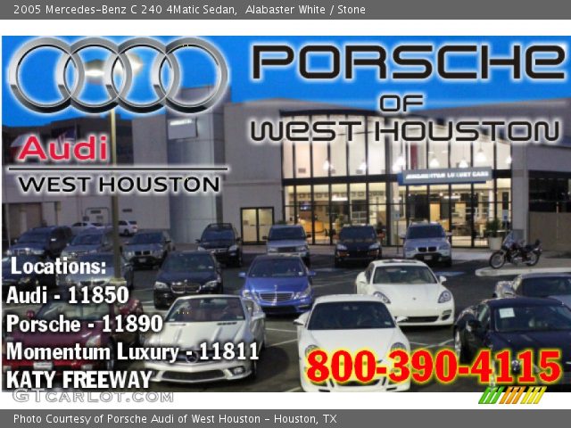 2005 Mercedes-Benz C 240 4Matic Sedan in Alabaster White