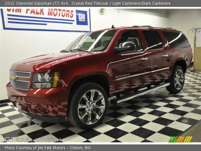 2012 Chevrolet Suburban LTZ 4x4 in Crystal Red Tintcoat