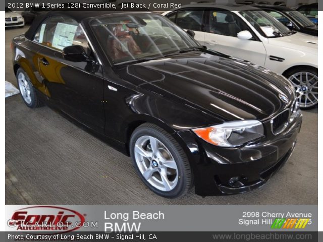 2012 BMW 1 Series 128i Convertible in Jet Black