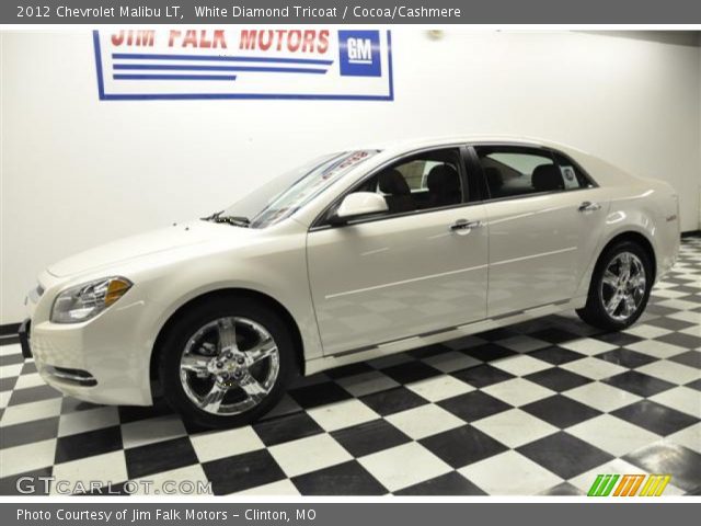 2012 Chevrolet Malibu LT in White Diamond Tricoat