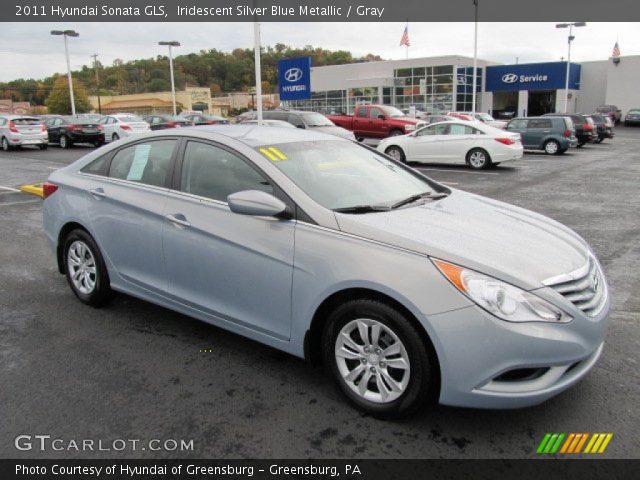 2011 Hyundai Sonata GLS in Iridescent Silver Blue Metallic