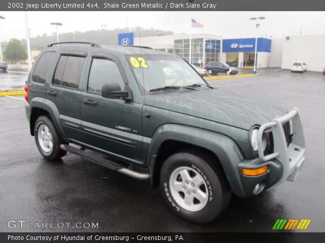 2002 Jeep Liberty Limited 4x4 in Shale Green Metallic