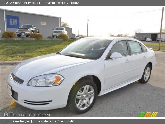 2012 Chevrolet Impala LT in Summit White