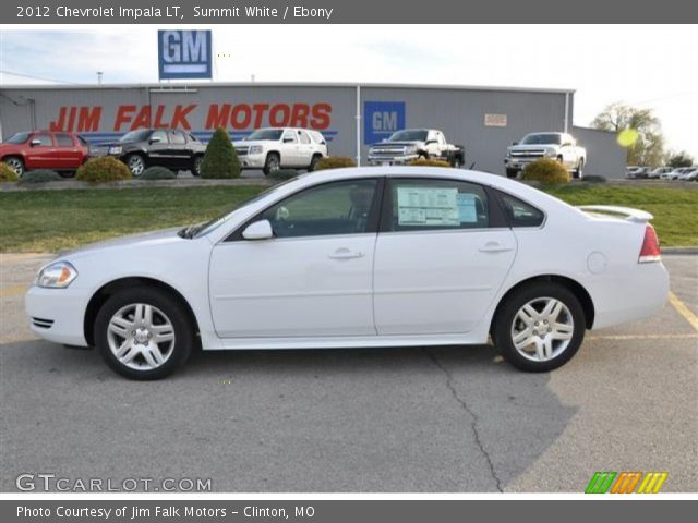 2012 Chevrolet Impala LT in Summit White