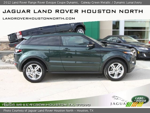 2012 Land Rover Range Rover Evoque Coupe Dynamic in Galway Green Metallic