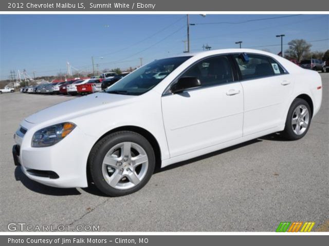 2012 Chevrolet Malibu LS in Summit White