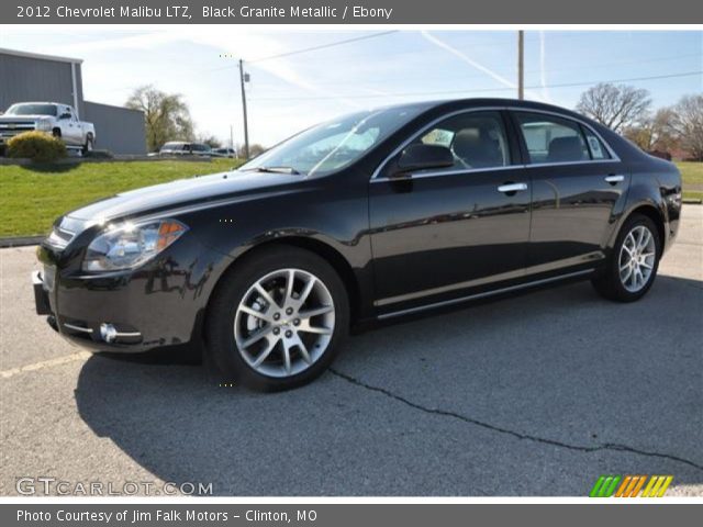 2012 Chevrolet Malibu LTZ in Black Granite Metallic