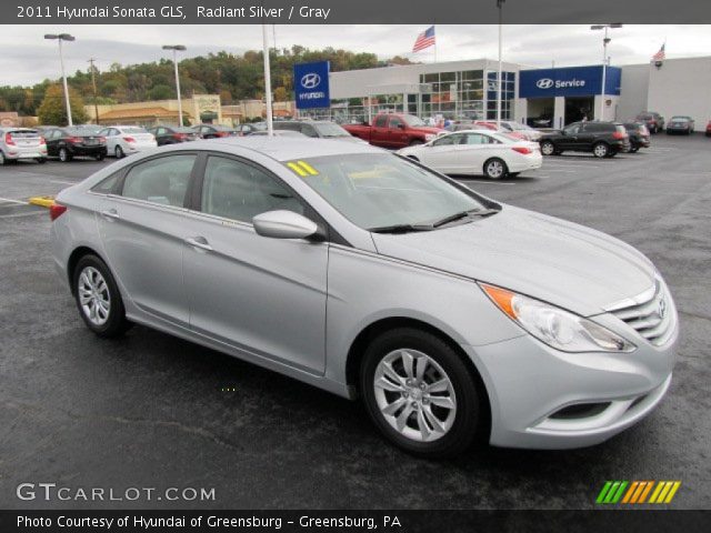 2011 Hyundai Sonata GLS in Radiant Silver