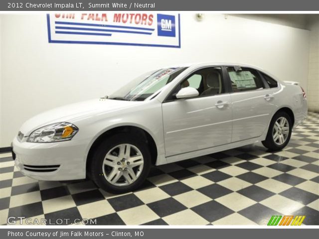 2012 Chevrolet Impala LT in Summit White