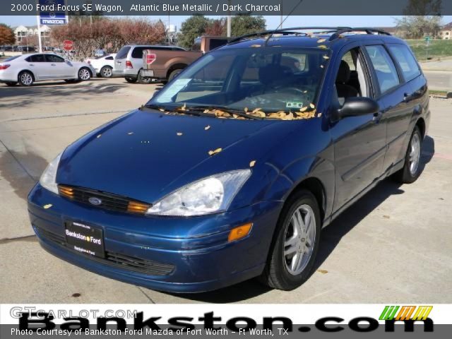 2000 Ford Focus SE Wagon in Atlantic Blue Metallic