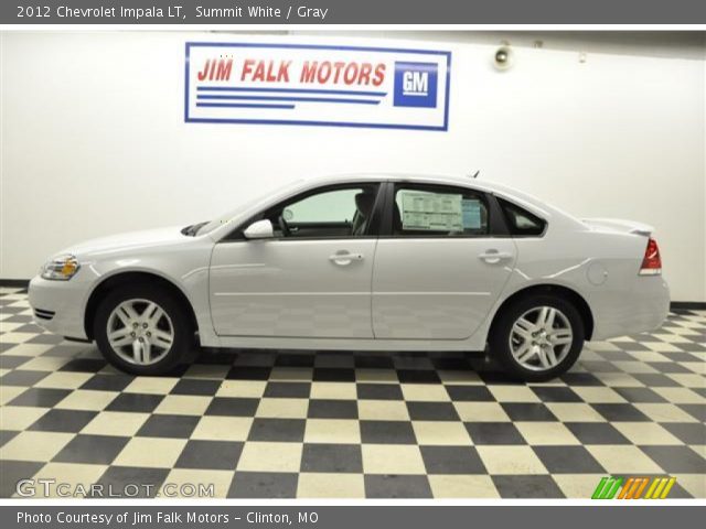 2012 Chevrolet Impala LT in Summit White