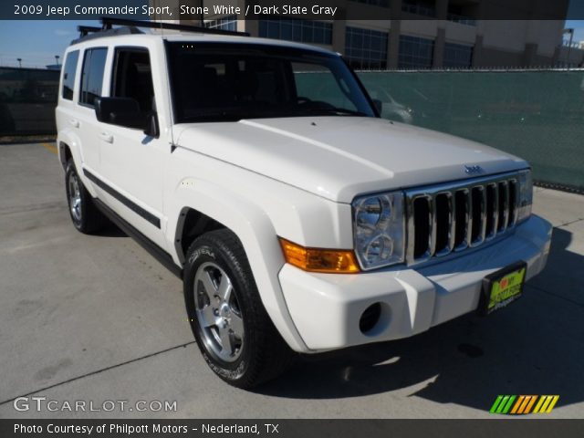 2009 Jeep Commander Sport in Stone White
